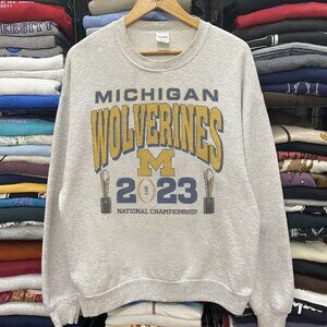 2023 University of Michigan Wolverines National Championship Football Sweatshirt